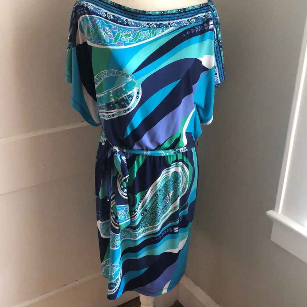 Jennifer Lopez “Pucci” print like dress EUC